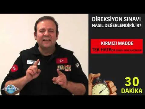 direksiyon eğitimi ve sınavı