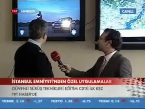 Güvenli Sürüş Teknikleri Eğitim cd'si İstanbul Emniyetince Dağıtılıyor