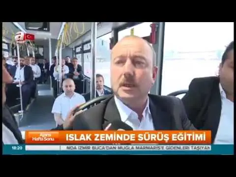 İETT Şoförlerine Sürüş Eğitimi İle İlgili Çetin Büyükçınar A Haber'e Konuştu